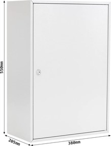 Rottner S300 skrinka na kľúče šedá