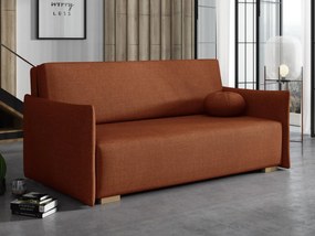 Rozkladacia pohovka Carivia Glov IV (oranžová) (s úl. priestorom). Vlastná spoľahlivá doprava až k Vám domov. 1105475