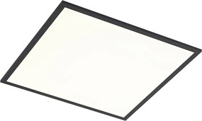 LED panel čierny štvorcový vrátane LED 3-stupňového stmievania - Reeves