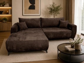 XXXLutz ROHOVÁ SEDAČKA, textil, hnedá P & B - Sedačky - 00000F001605