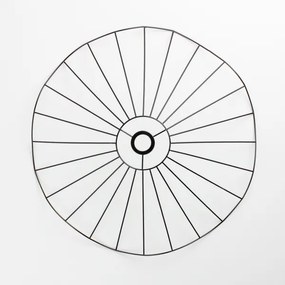 Brilagi - LED luster na lanku CERIA WIRE 1xE27/40W/230V priemer 60 cm čierna