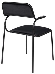 Čierne jedálenské stoličky v súprave 2 ks Alba - Zuiver