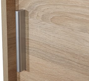 Šatník so zrkadlom Mississippi 120, Farby: Biela