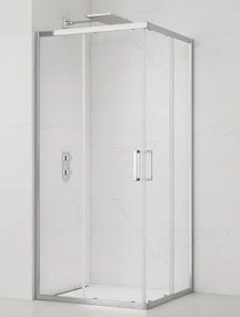 Sprchový kút štvorec 100x100 cm SAT TEX SIKOTEXQ100CRT
