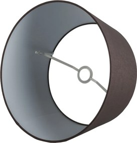 Tienidlo na lampu z ľanu hnedé 45/25