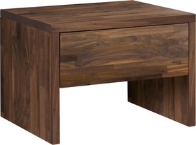 XXXLutz NOČNÝ STOLÍK, orech, farba orecha, 48/35/40 cm Hasena - Online Only spálne - 001972016405