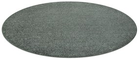 Okrúhly koberec INDUS 27 zelený, melanž