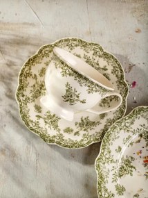 Šálka LOURRY s podšálkou, zelená 762727 200 ml