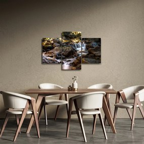 Obraz kamenistého potoku (90x60 cm)