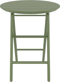 HELEN FOLDING Ø60 sklopný záhradný stôl olive green