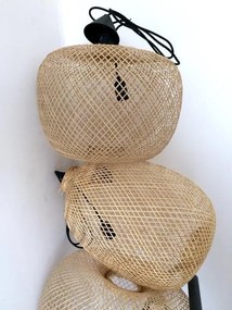 DreamLux Dizajnové prútené stropné svietidlo - oválne, prútie