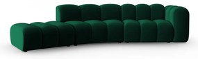 Tmavozelená rohová pohovka (pravý roh) Lupine – Micadoni Home