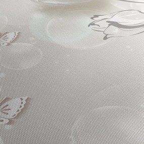 Obraz - Tulipány medzi bublinami (90x60 cm)