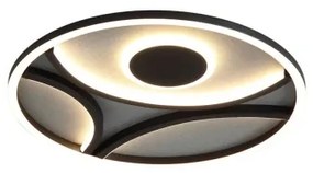 Searchlight 82100-39BK - LED stmievateľné stropné svietidlo ZENDISC LED/20W/230V 3000K priemer 39 cm
