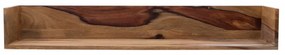 Polica na stenu Rami 100x22 indický masív palisander Natural