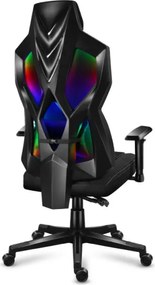 Herná stolička Combat 6.2 Black RGB