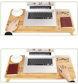 Bambusový stojan na laptop LLD004