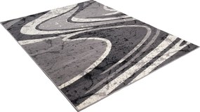 TA Koberec 2640A DARK GRAY CHEAP PP CRM Sivý Obdĺžnikový Rozmer: 120x170 cm