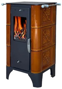 Krbové kachle Bellino Goldbrown 6 kW