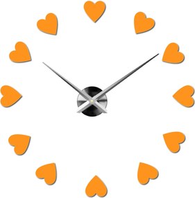 SENTOP | Veľké nástenné hodiny s motívom srdca I SENTOP 12S051 Wall clock HEU- analógové