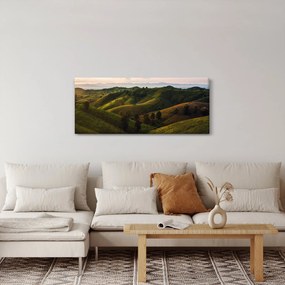 Obraz - Výhľad na thajské kopčeky (120x50 cm)