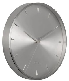 Karlsson 5896SI dizajnové nástenné hodiny