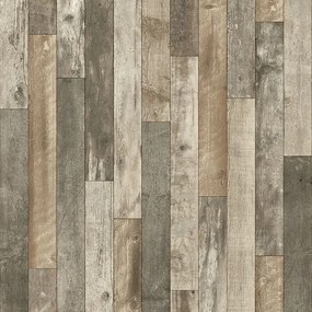 PVC podlaha - lino Domo 2154, na mieru, šíře 2m,3m,4m, hnedá, bez podkladu, kuchyňa, Beaulieu International Group