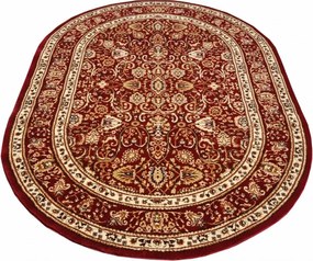 DC Koberec Orient ovál 007 červená Rozmer: 60×100 cm