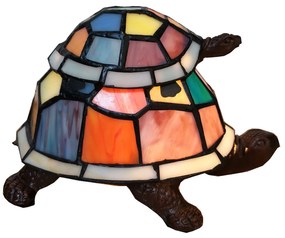 Stolná lampa Tiffany Turtles - 22*18*16 cm