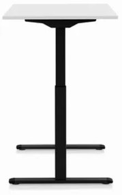 Office Smart písací stôl 140x60 cm čierny/biely