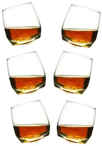 Sada 6 hojdajúcich sa pohárov na whisky Sagaform