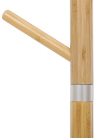 Autronic DR-N1006 WT Drevený stojanový vešiak biela, 40 x 175 cm