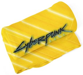 Sablio Deka Cyberpunk 2077 Žltý - 190x140 cm