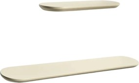 Béžové police v súprave 2 ks 55 cm Arely – Kave Home