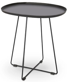 Čierny odkladací stolík H7664