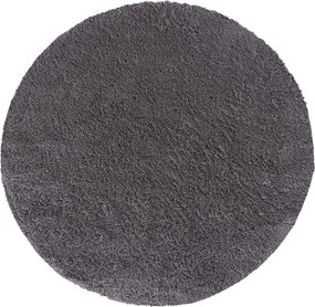 DY Kamel okrúhly koberec -Antracitový Rozmer: 200 cm