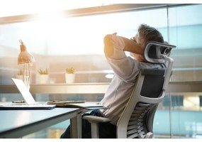 Yenkee - Kancelárska stolička čierna/šedá