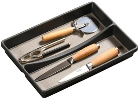 Plastový kuchynský organizér Basic, 33x23 cm