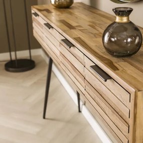 Toaletný stolík/Konzola Teca 27-13 Teak drevo  - Komfort-nábytok