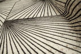 Koberec Studio E840A Geometria čierny / krémový