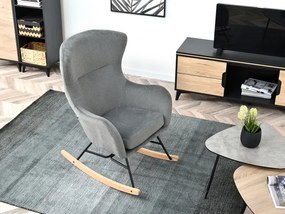 Kreslo Nesia (sivá + buk biely). Vlastná spoľahlivá doprava až k Vám domov. 1110329