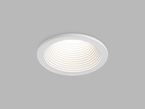 LED2 Vonkajšie zápustné bodové LED osvetlenie SPLASH, 7W, teplá biela, okrúhle, biele, IP54