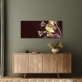 Obraz - Žiarivé kvety (120x50 cm)