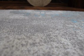 Kusový koberec AKRYLOVÝ PATARA 0129 L.Sand/tyrkysový