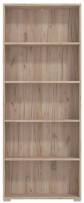 Regál Tomar 5 šedá dub 11011439