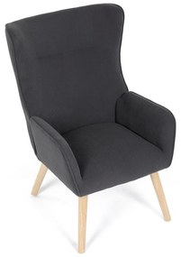Kreslo s područkami GREY2, sivá