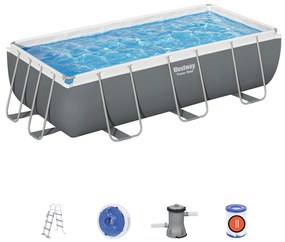 Bazén 404x201x100cm POWER Steel BESTWAY - 56441