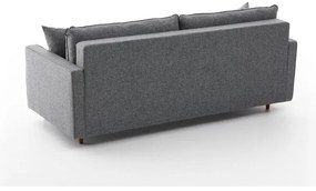 Tmavosivá rozkladacia pohovka 210 cm Eva – Balcab Home