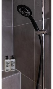 Sprchová hlavica Wenko Young Black, ø 11 cm