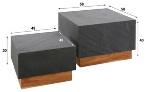 Konferenčný stôl 27-85 Slate  - Komfort-nábytok